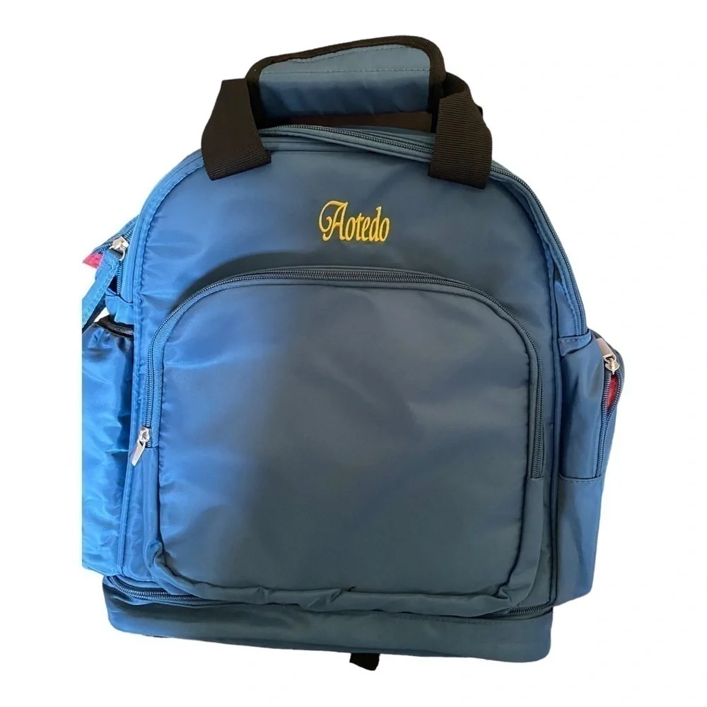 Bleu Diapers Bag Backpack Multipurpose Travel bag waterproof